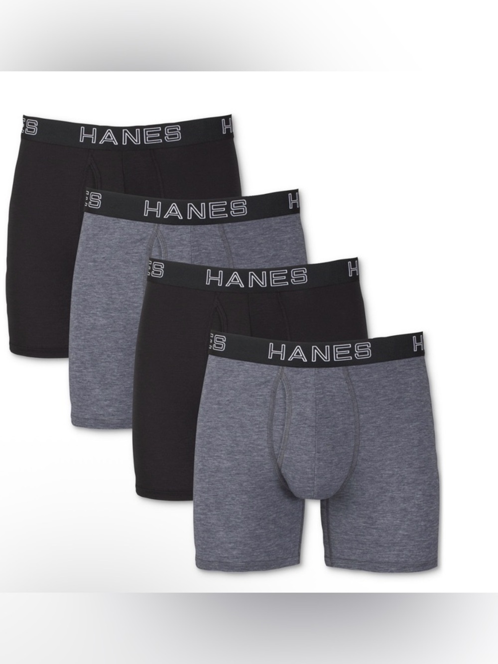 NEW IN BOXES SET OF 2 Hanes Men's Comfort Flex Fit Ultra Soft Boxer Briefs